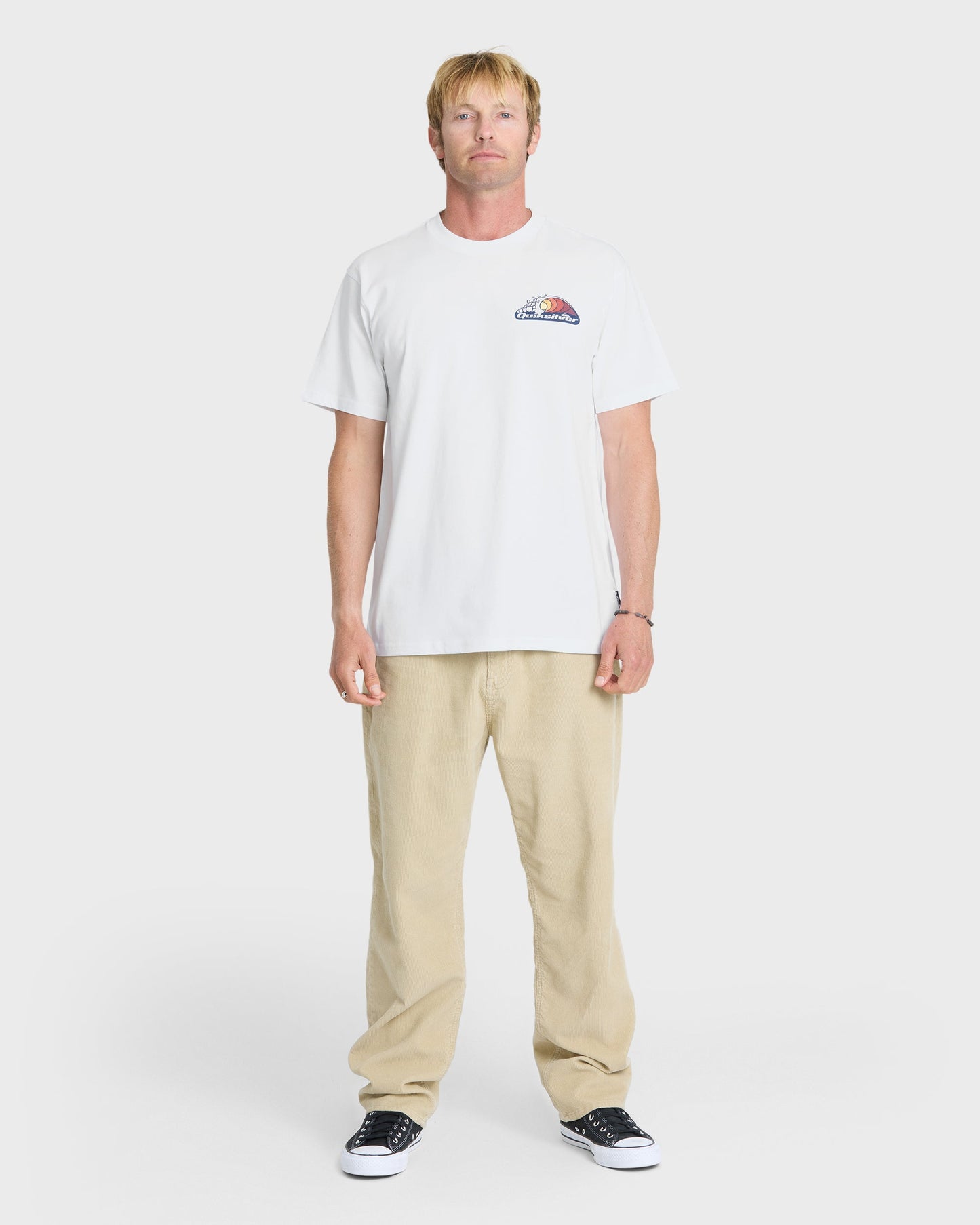 Spit Pit Classic Short Sleeve Cotton T-Shirt - White
