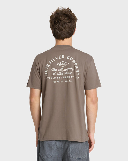 Garage Days Classic Short Sleeve Knit T-Shirt - Pine Bark