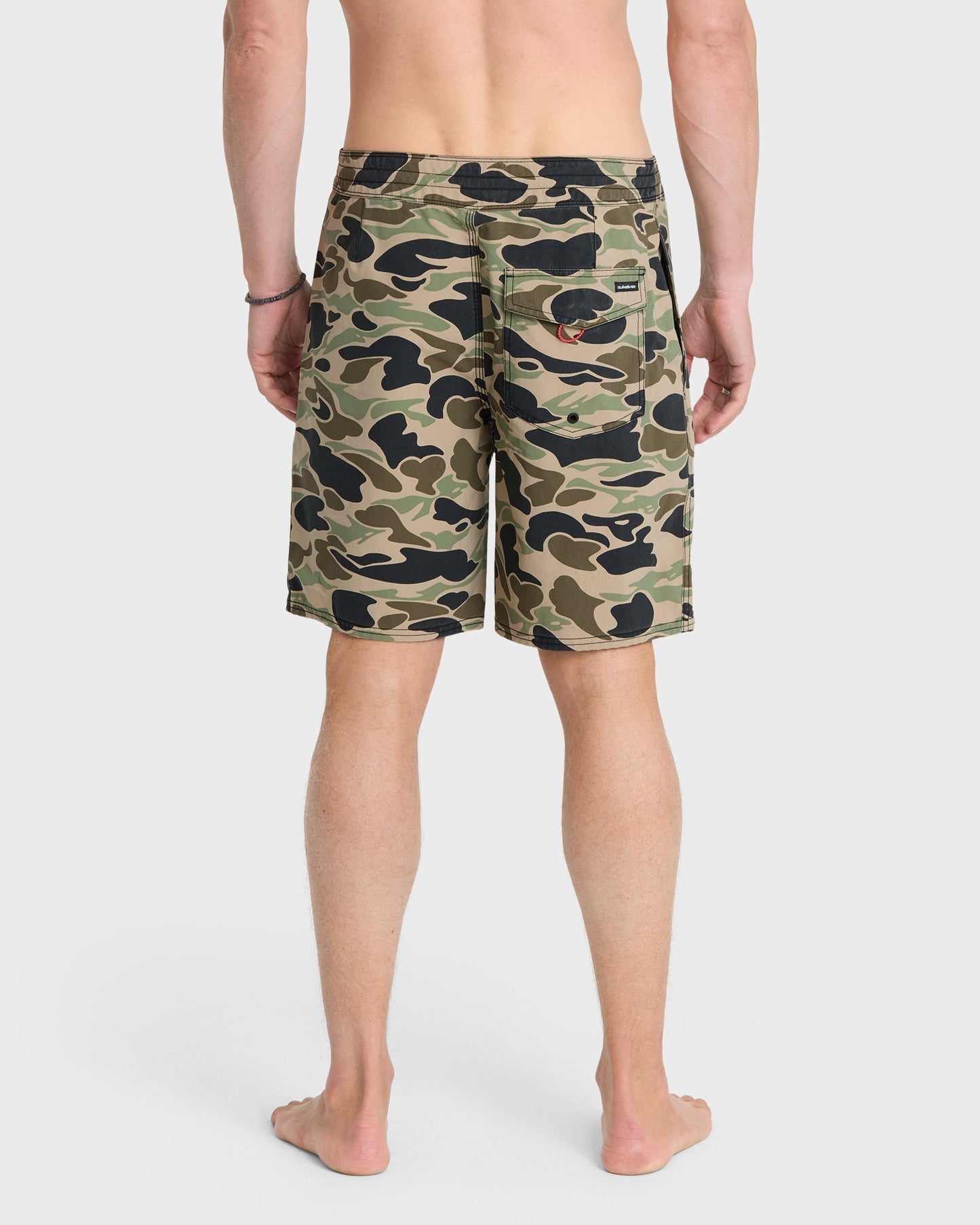 Saltwater St Print Boardshorts - Grape Leaf