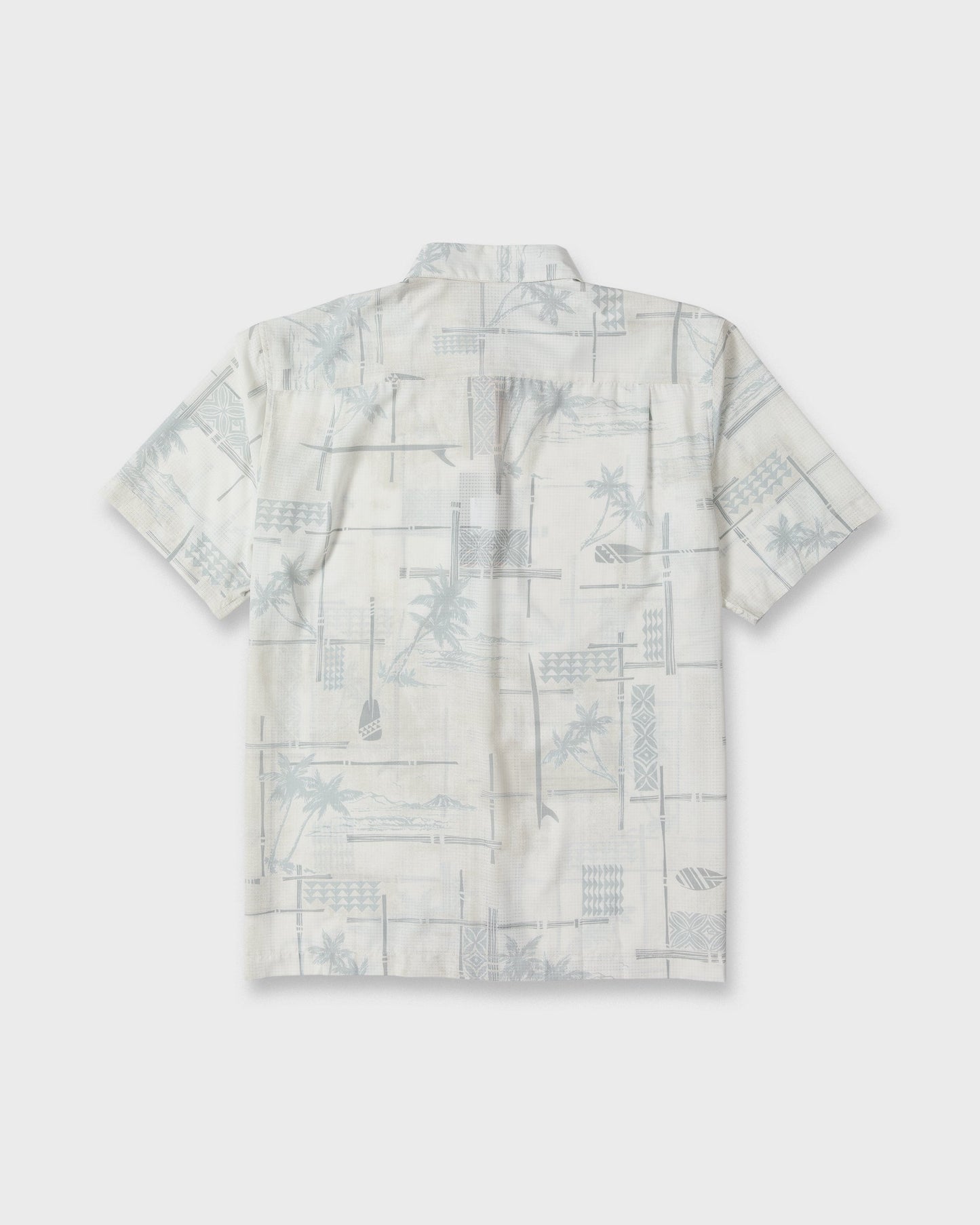 Waterman Island Time Short Sleeve Woven Shirt - White