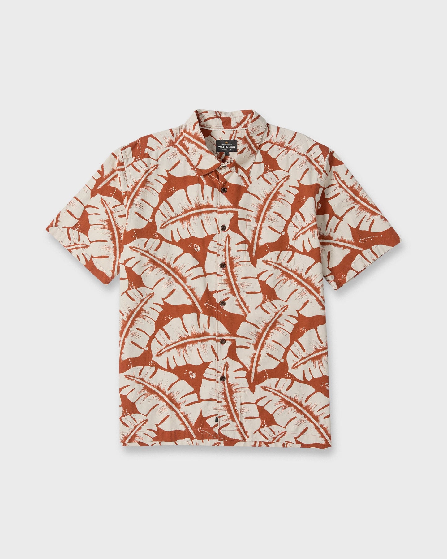 Waterman Fronds Short Sleeve Woven Shirt - Picante
