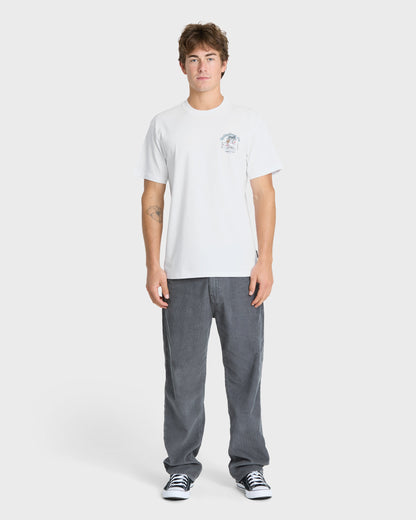 California Pelican Island Classic Short Sleeve Knit T-Shirt - White