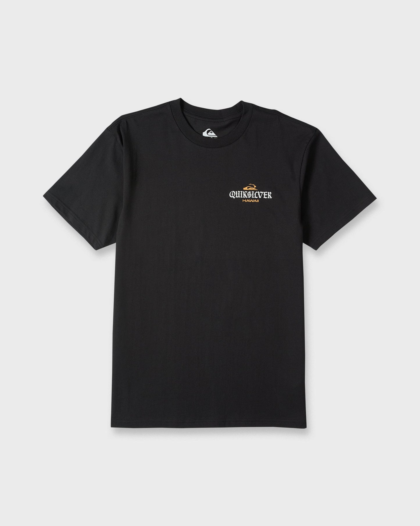 Hawaii Barb Wire Classic Short Sleeve Cotton T-Shirt - Black