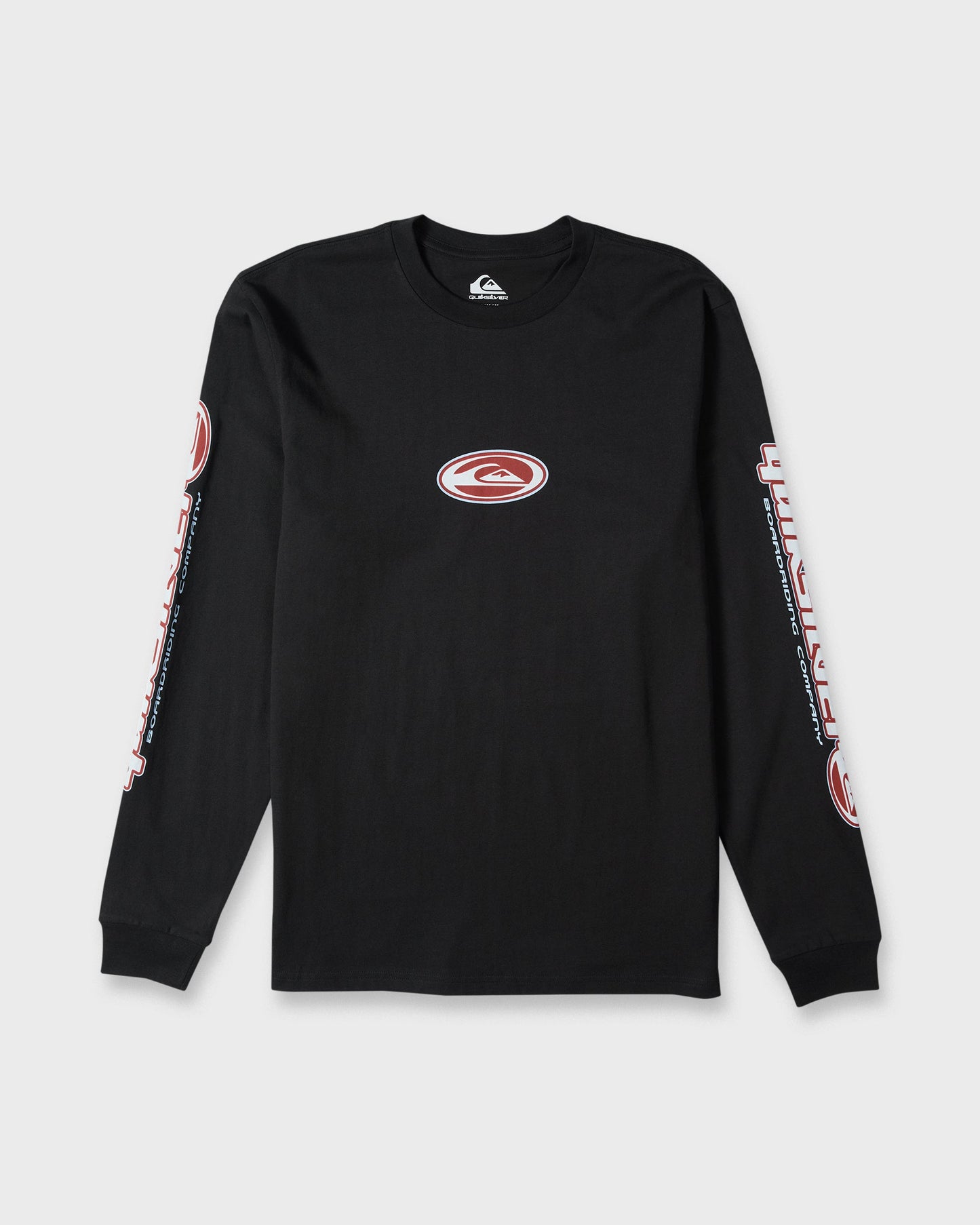 Clutch Long Sleeve Knit T-Shirt - Black