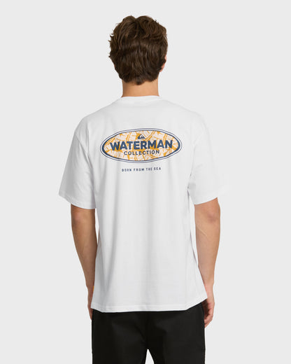 Waterman Inter Fill Classic Short Sleeve Knit T-Shirt - White