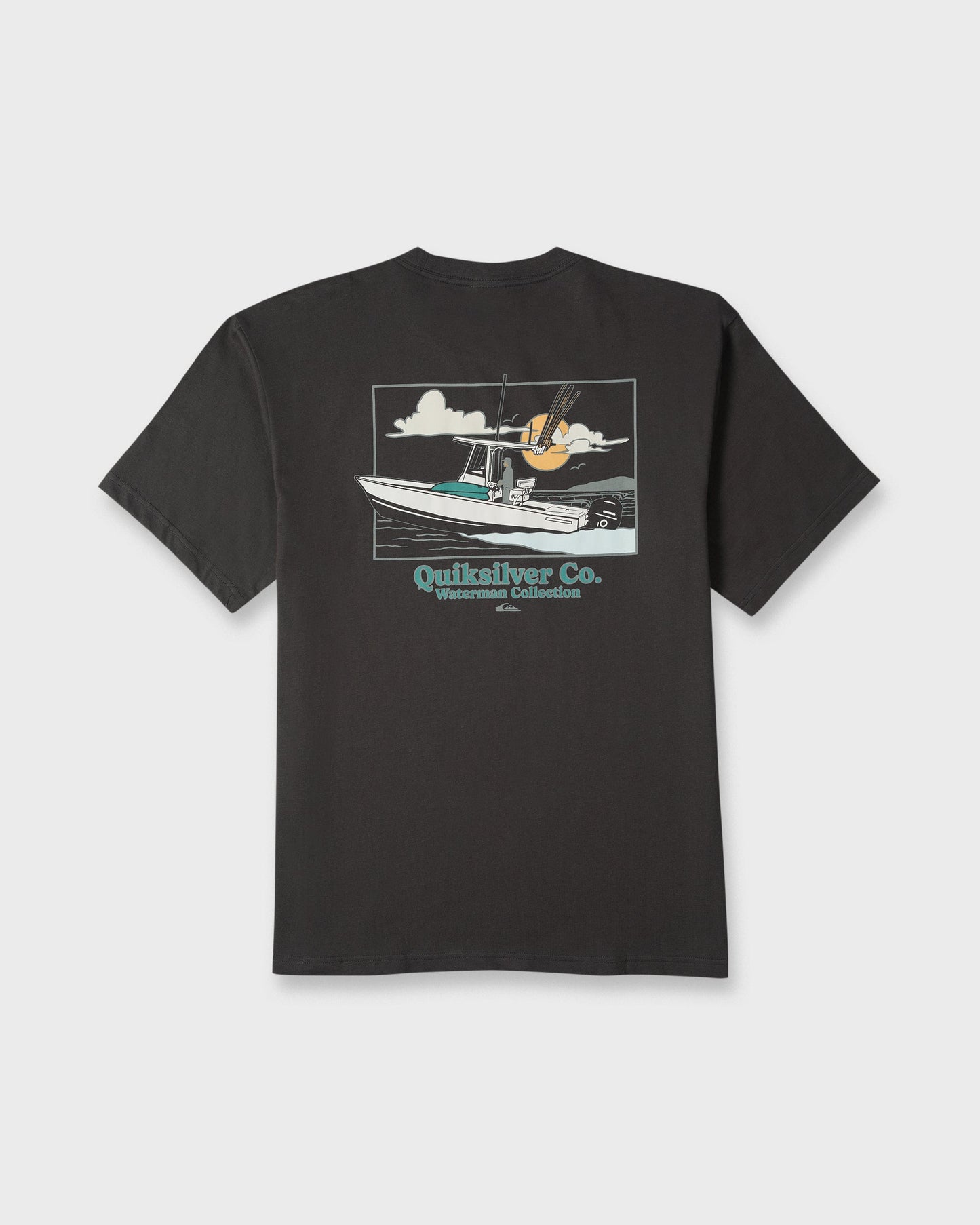 Waterman Seabound Short Sleeve Cotton T-Shirt - Phantom