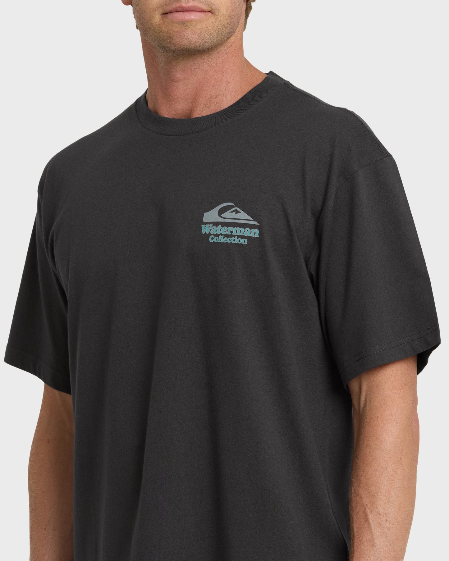 Waterman Seabound Short Sleeve Cotton T-Shirt - Phantom