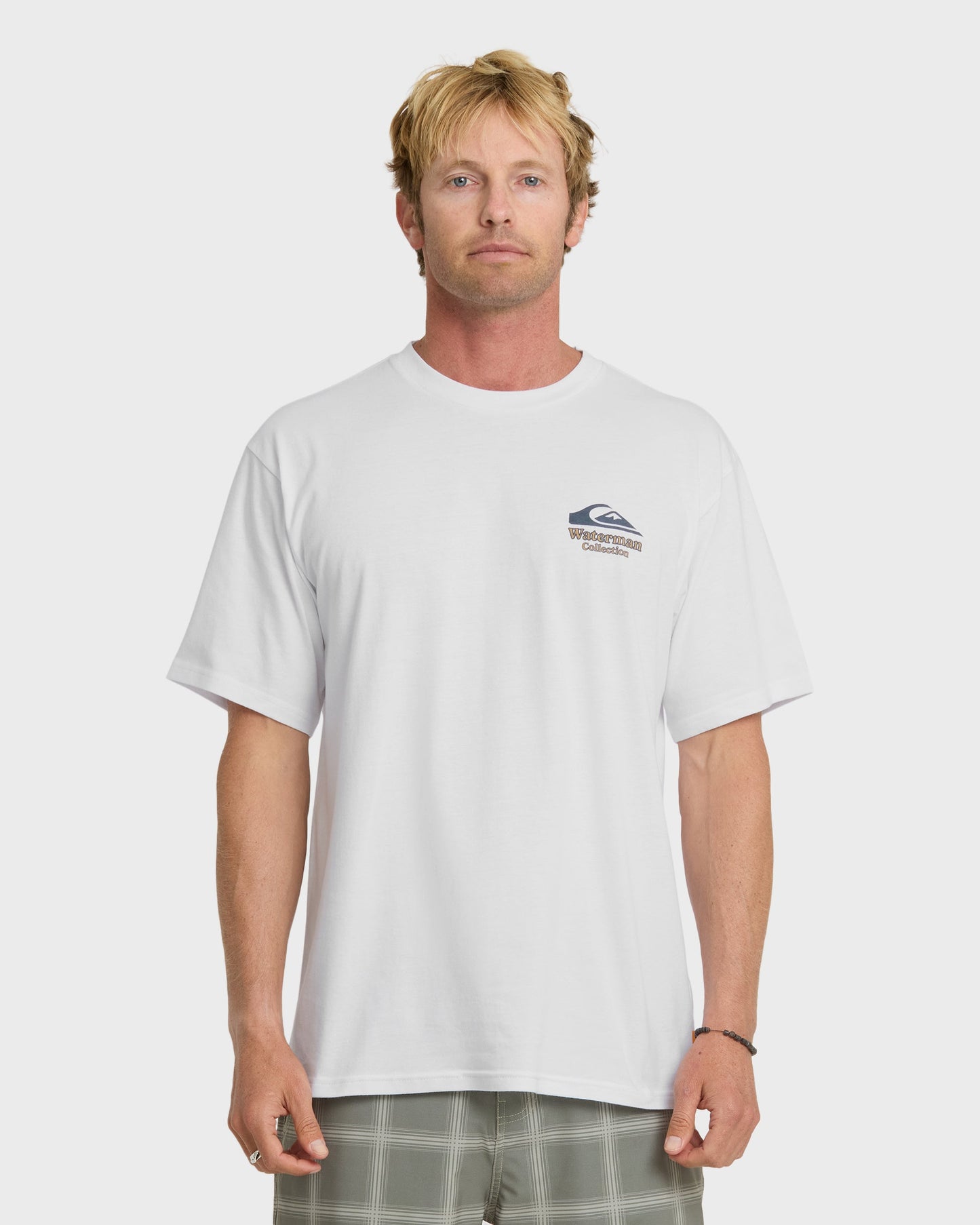 Waterman Seabound Short Sleeve Cotton T-Shirt - White