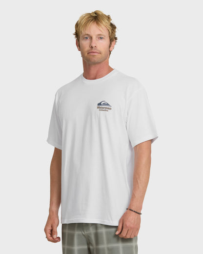 Waterman Seabound Short Sleeve Cotton T-Shirt - White