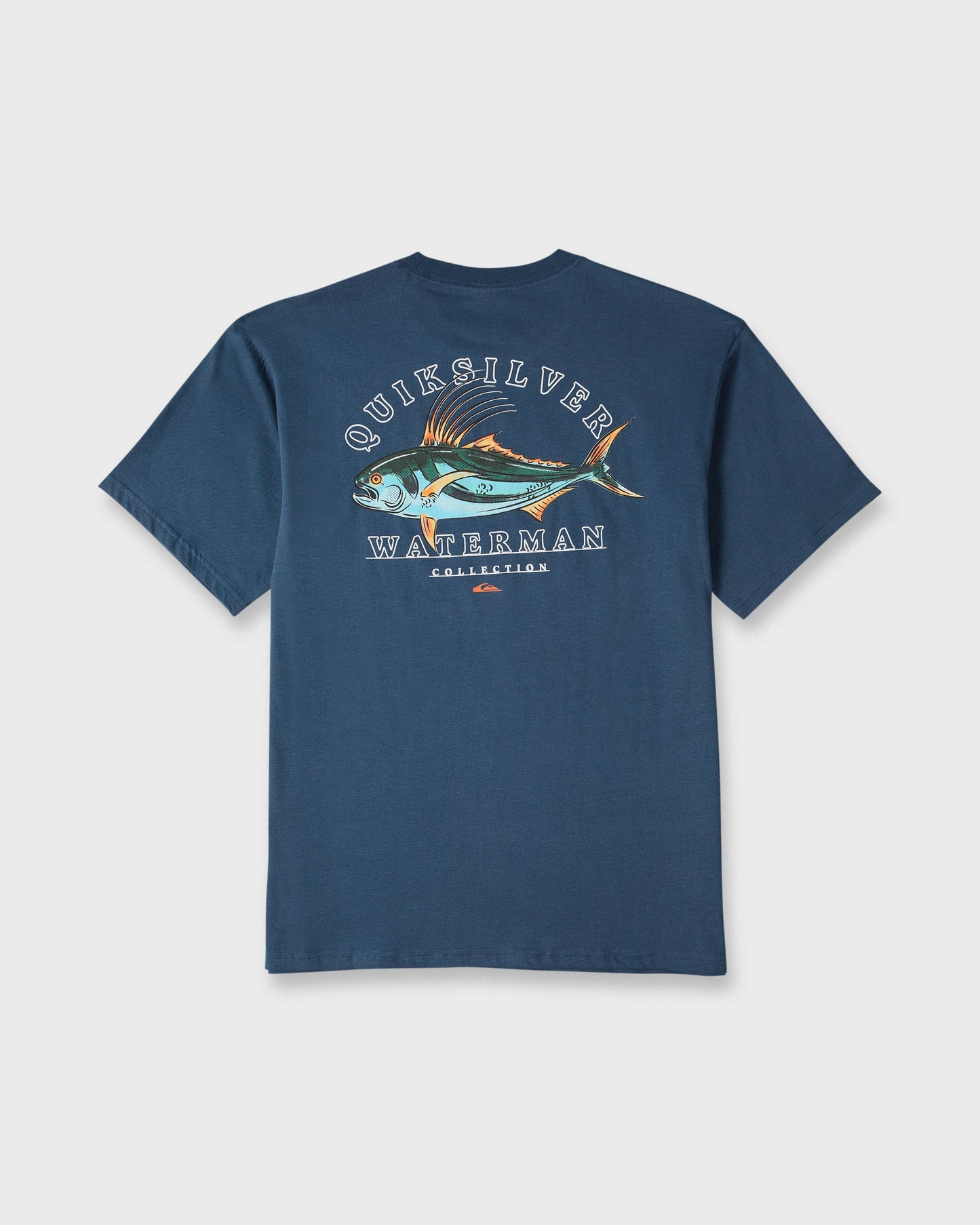 Waterman Rooster Classic Short Sleeve Knit T-Shirt - Dark Denim