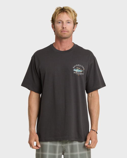 Waterman Rooster Classic Short Sleeve Knit T-Shirt - Phantom