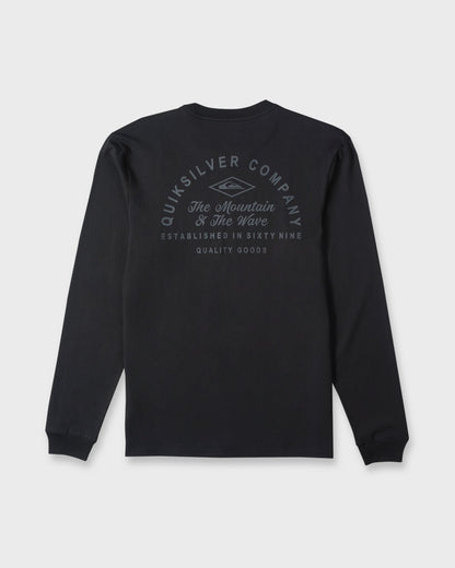 Garage Days Long Sleeve Knit T-Shirt - Black