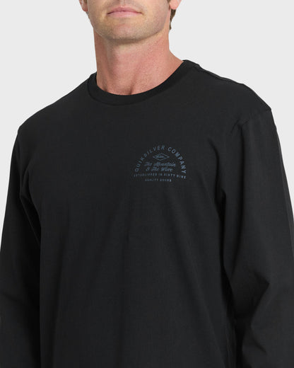 Garage Days Long Sleeve Knit T-Shirt - Black