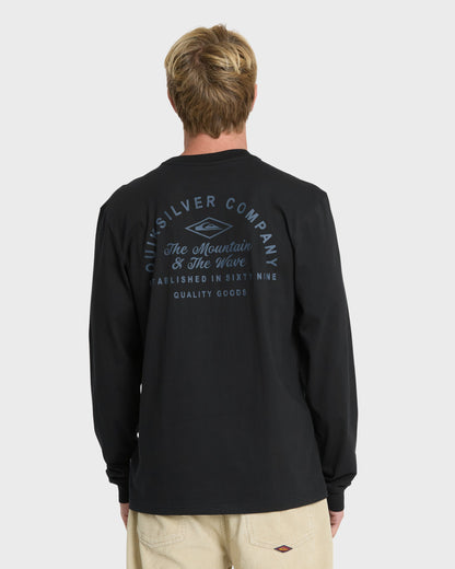 Garage Days Long Sleeve Knit T-Shirt - Black