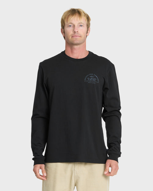 Garage Days Long Sleeve Knit T-Shirt - Black