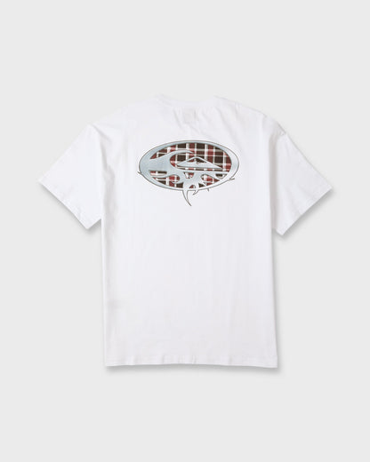 Chrome Thorn Mercury Short Sleeve Knit T-Shirt - White