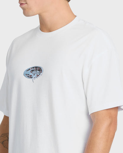 Chrome Thorn Mercury Short Sleeve Knit T-Shirt - White