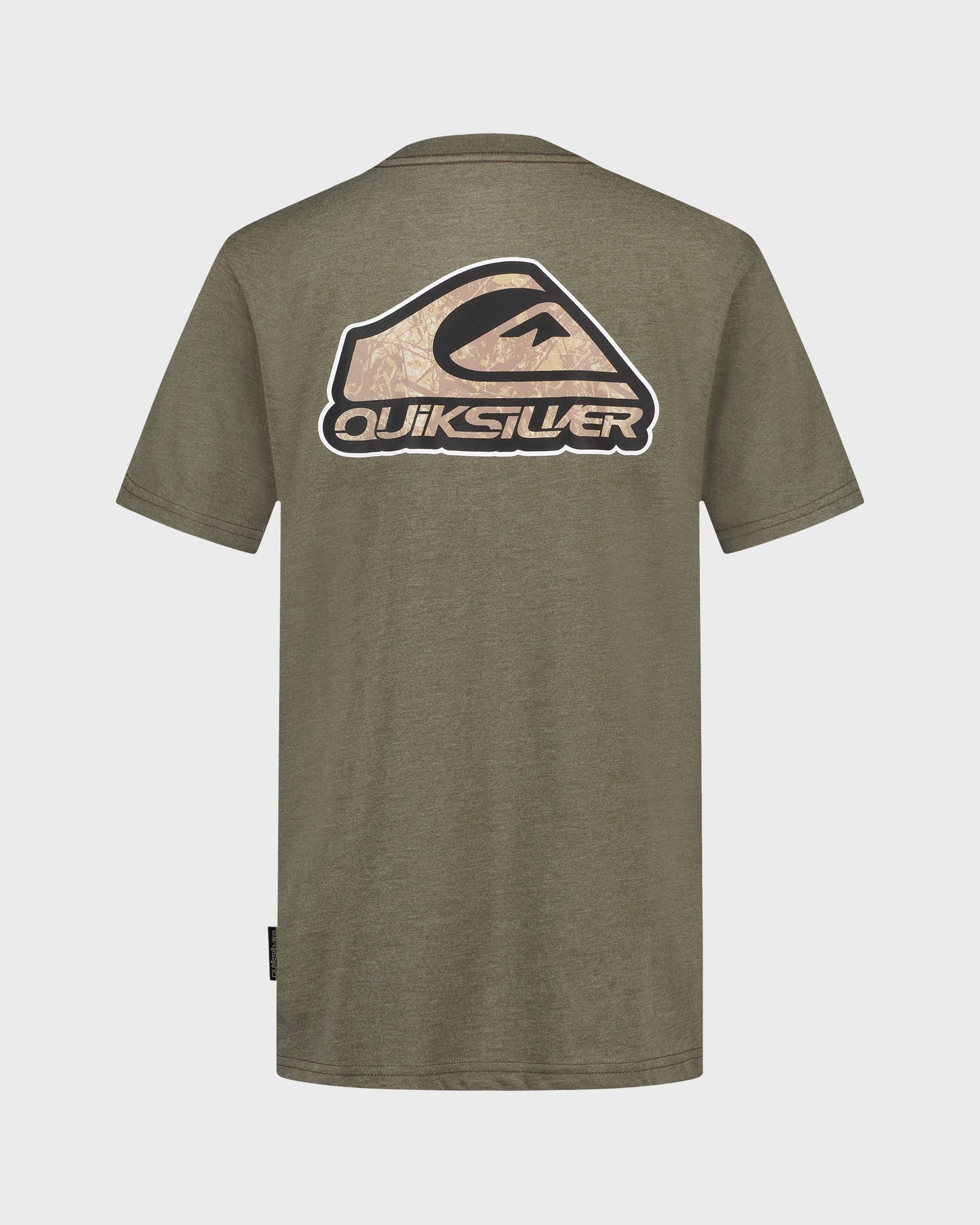 Boys Camo Wordmark Short Sleeve T-Shirt