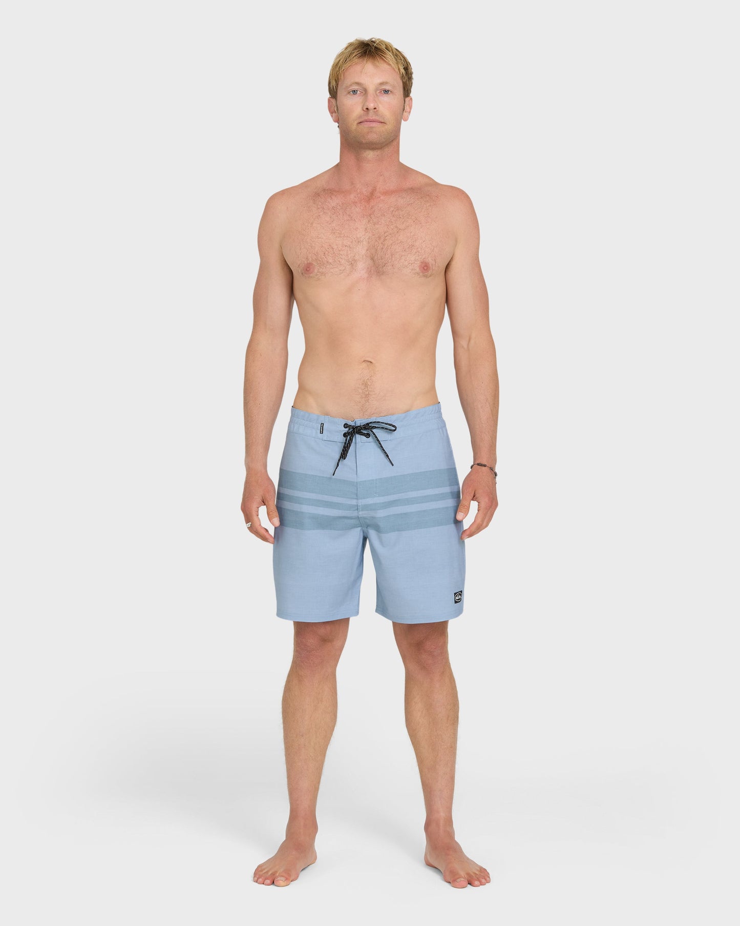 Surfsilk Street Trunk Stripe 18" Boardshorts - Skyway