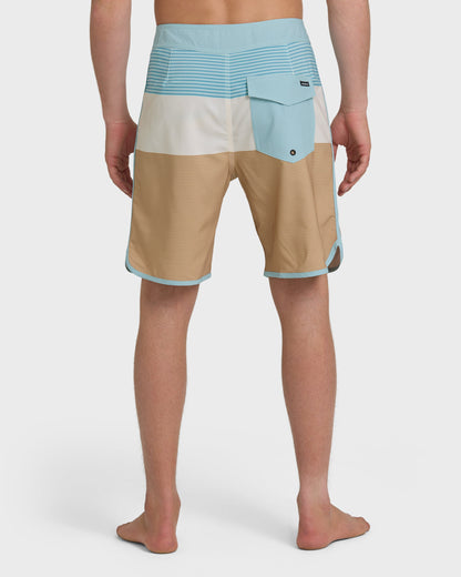 Surfsilk Tijuana 19" Boardshorts - Bone White