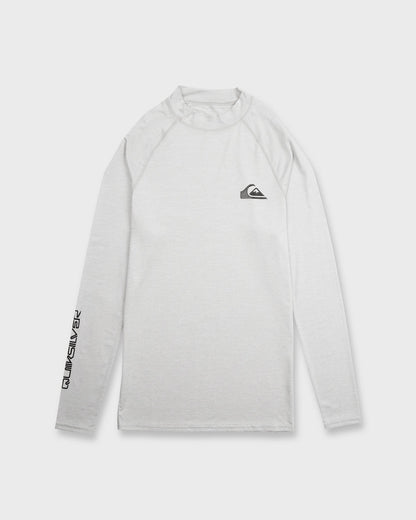 Everyday UPF 50 Long Sleeve Rashguard - Light Grey Hth