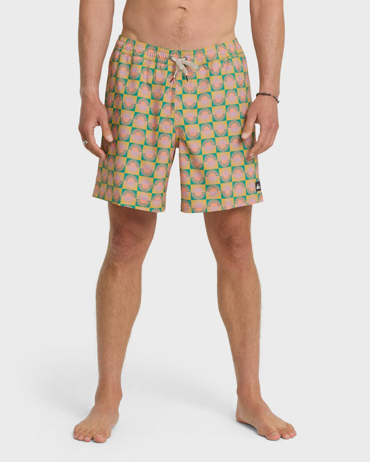 Surfsilk Mix 17" Nb Swim Trunks - Mustard