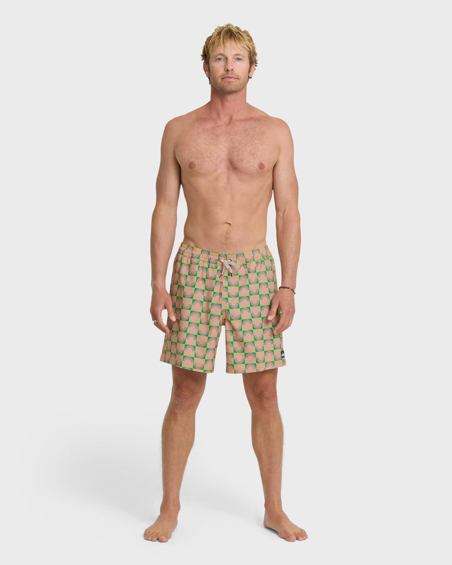 Surfsilk Mix 17" Nb Swim Trunks - Mustard