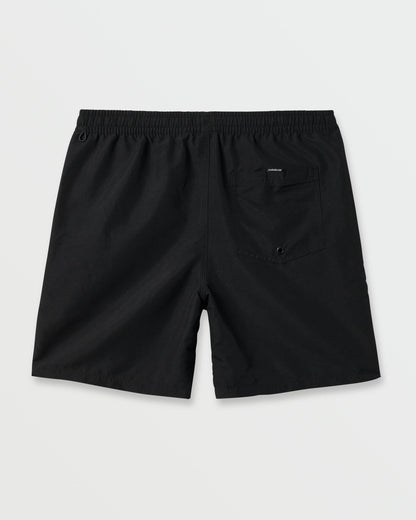 Everyday Solid 17" Swim Trunks - Black