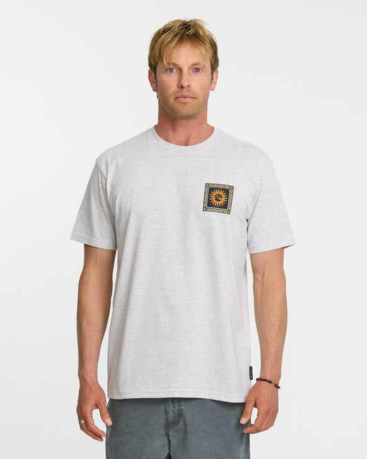 Sun Roots Organic Heather T-Shirt - Charcoal Heather