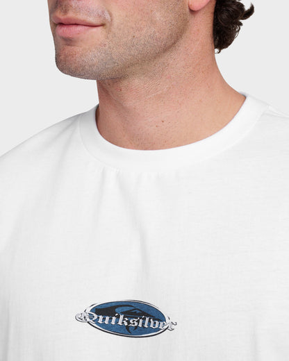 Chrome English Long Sleeve Mercury T-Shirt - White