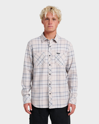 Meridian Stretch Flannel Shirt - Moonstruck
