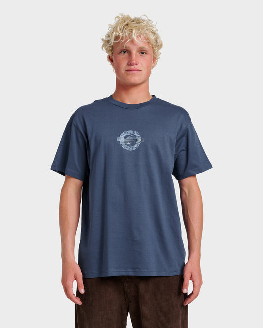 Yin Vortex Classic T-shirt - Navy