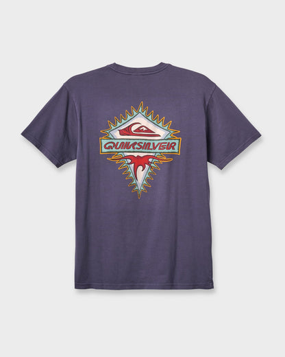 Liberty Spikes Pigment Dye T-Shirt - Graystone