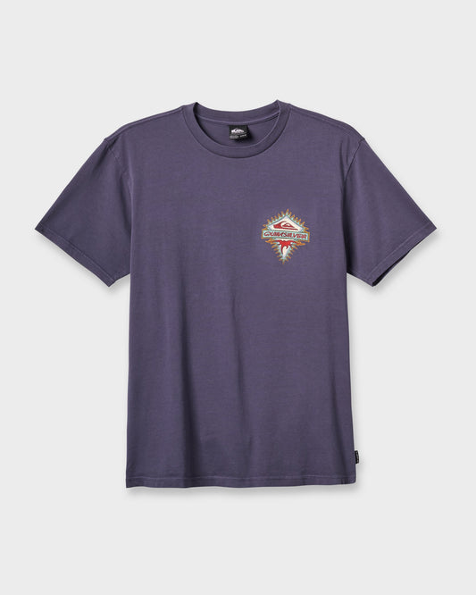 Liberty Spikes Pigment Dye T-Shirt - Graystone
