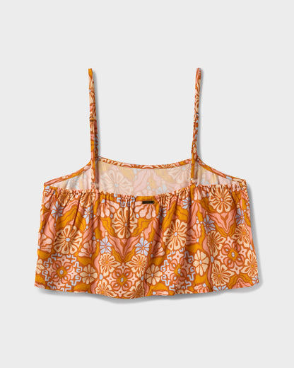 Jessa Sun Blooms Print Cami Top