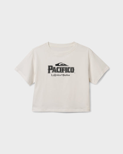 Quiksilver X Pacifico Cropped Boyfriend T-Shirt