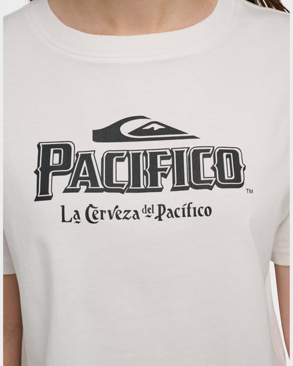 Quiksilver X Pacifico Cropped Boyfriend T-Shirt
