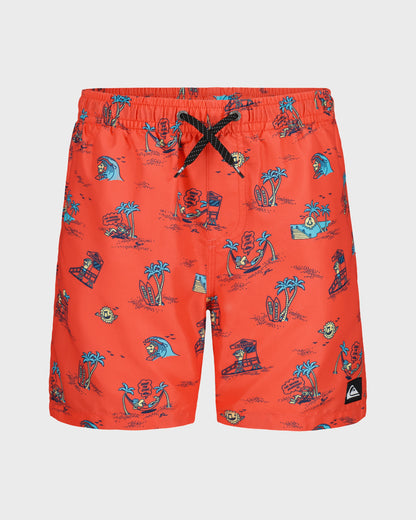 Little Boys Everyday Mix Volley Swim Trunks