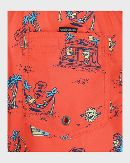 Little Boys Everyday Mix Volley Swim Trunks