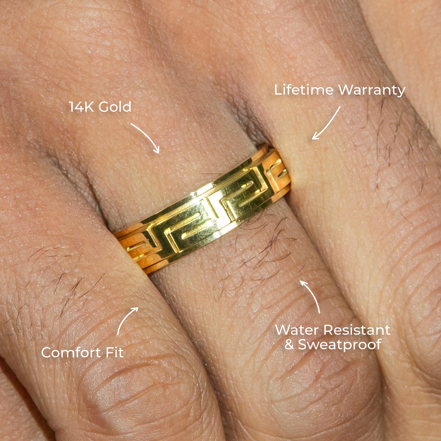 Mens Jewelry - Gold Pinky Ring | 5 Grams