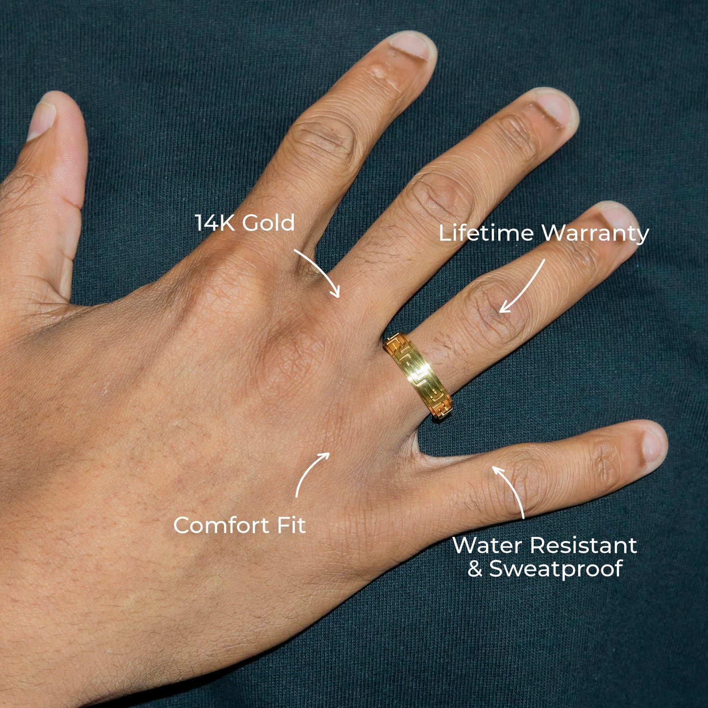 Mens Jewelry - Gold Pinky Ring | 5 Grams