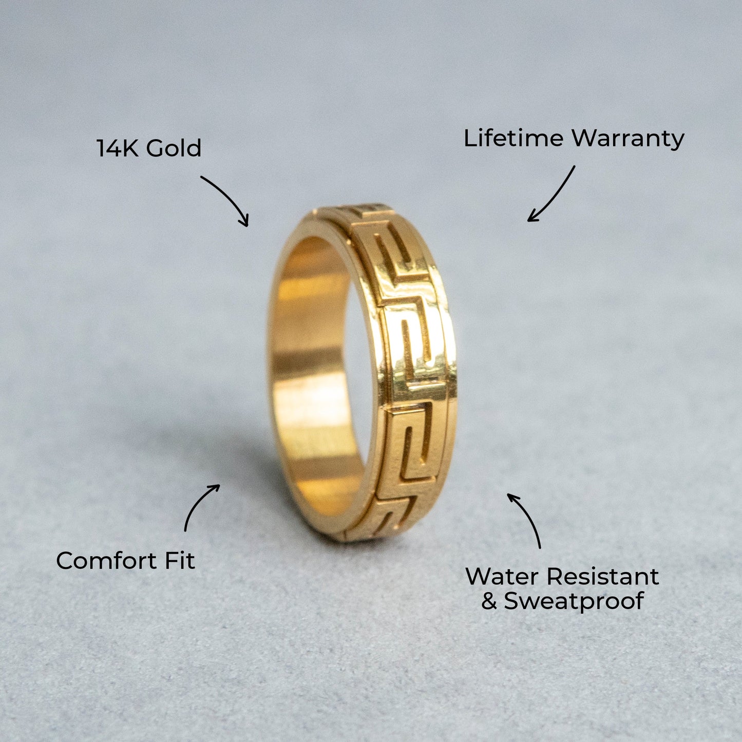 Mens Jewelry - Gold Pinky Ring | 5 Grams