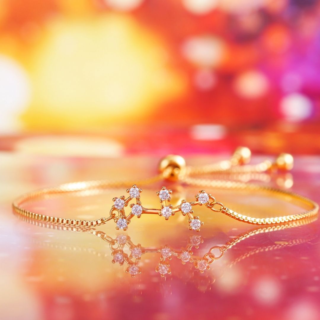 18K Gold Plated Zodiac Constellation Bracelets