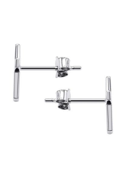 Mens Jewelry - Silver Cross Earrings for Men | Appx. 0.9 Grams