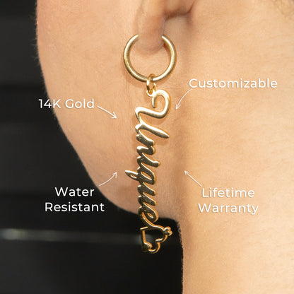 Women Jewelry - 14K Gold Drop Earrings | Style # E16