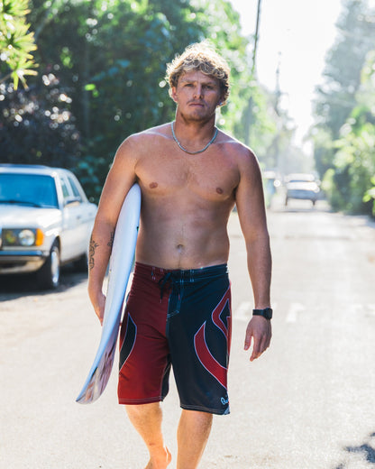 Young Guns Intercepter 21" Boardshorts - Salsa