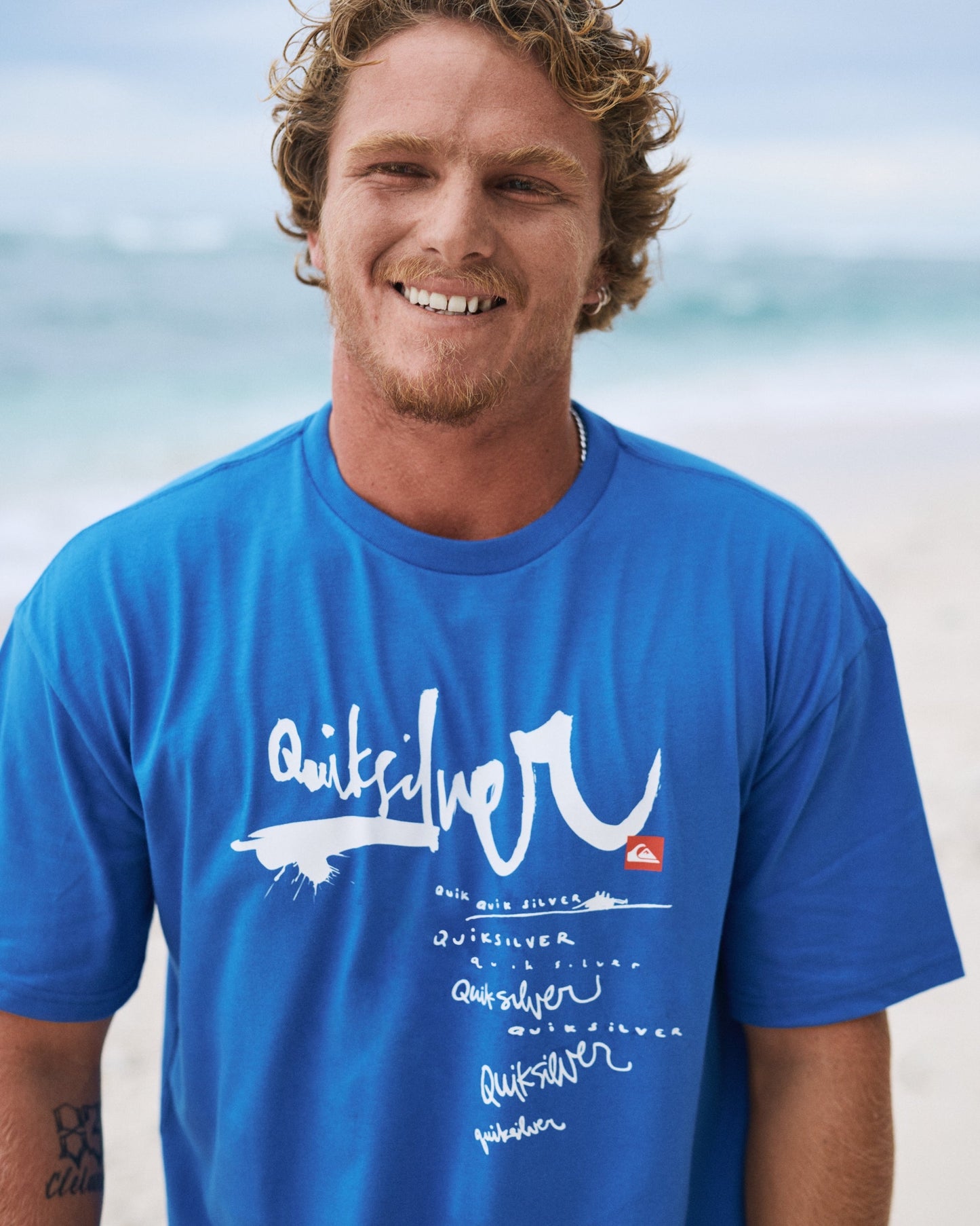 Young Guns Impaired Short Sleeve T-Shirt - Nebulas Blue