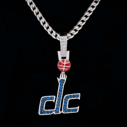 DC Official NBA Logo Pendant