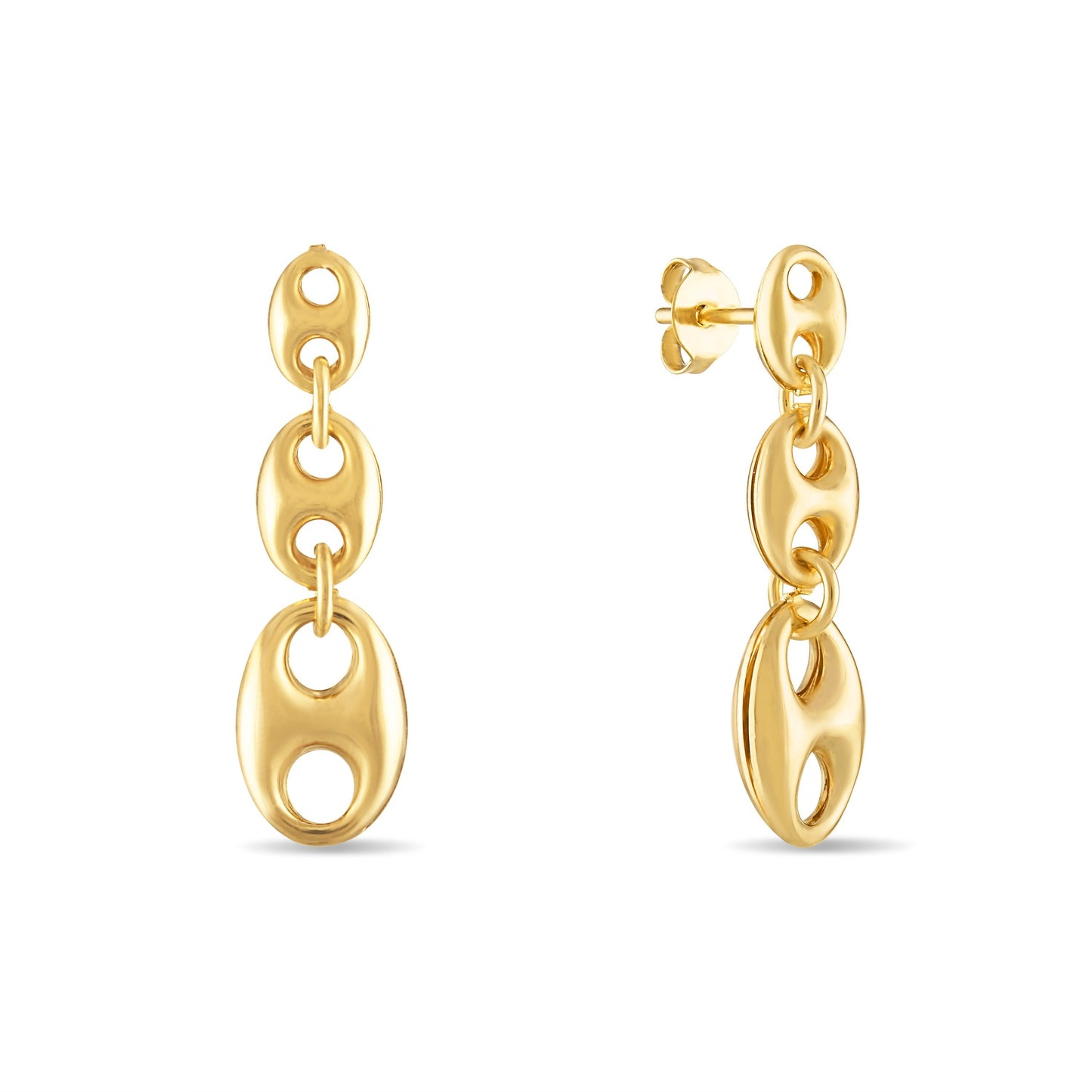 Graduated Mariner Drop Earrings