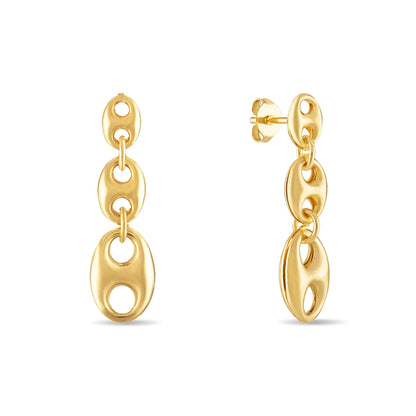 Graduated Mariner Drop Earrings